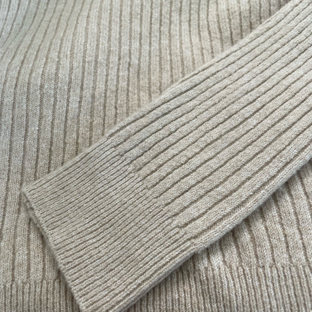 No Boundaries Juniors hoodie and joggers rebbed sweater . Size L(11-13) beige - Picture 4 of 4